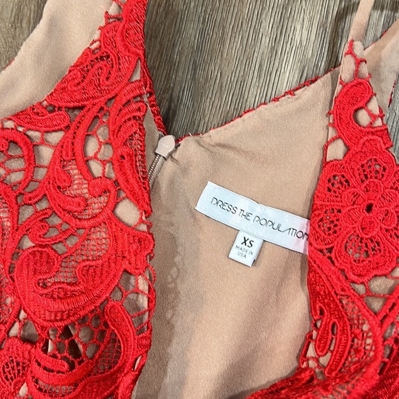 Dress the Population lace midi dress - Picture 12 of 12